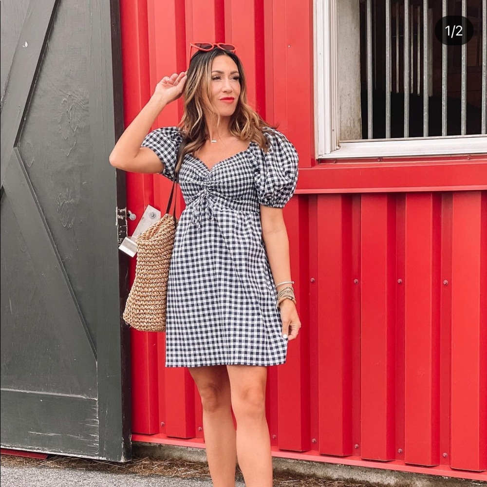 Gibson gingham dress